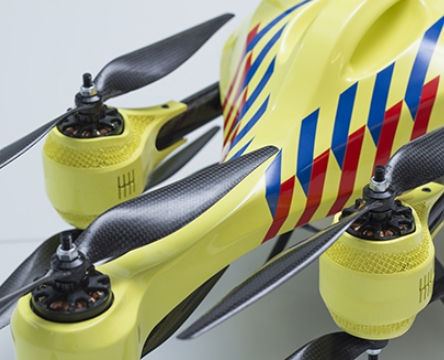 Drones: shiny happy cloudy future TU-Delft Ambulance Drone